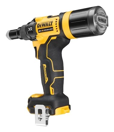 EAN 5035048797679 - DeWALT DCF403NT-XJ remachadora eléctrica Negro, Amarillo 2.4,3.2,4,4.8 mm 10000 kN imagen 5