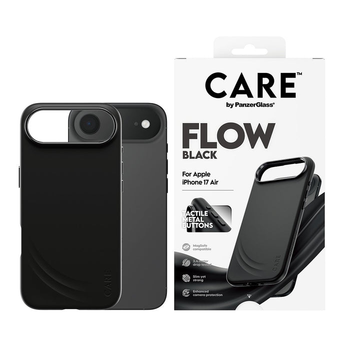 EAN 5715685027246 - PanzerGlass CARE by ® Feature FLOW Case Black w. MagSafe iPhone 17 Air funda para teléfono móvil Negro imagen 2