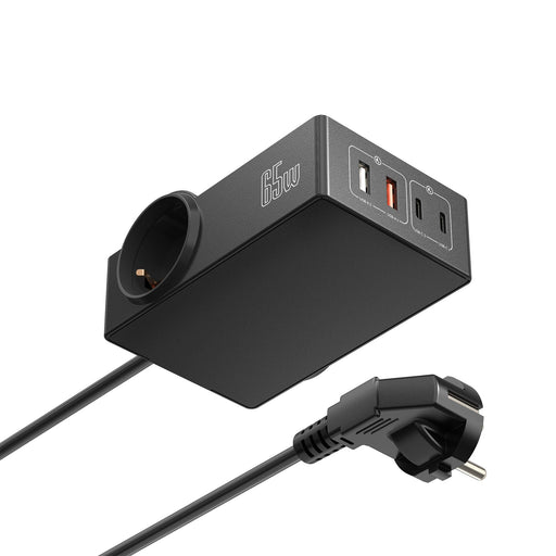 EAN 8052101431766 - Ewent EW3992 base múltiple 1,5 m 2 salidas AC Interior Negro imagen 2