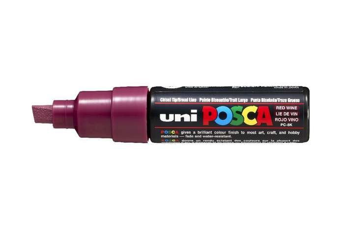 EAN 4902778107539 - POSCA uni PC-8K marcador 1 pieza(s) Punta de cincel Rojo imagen 1