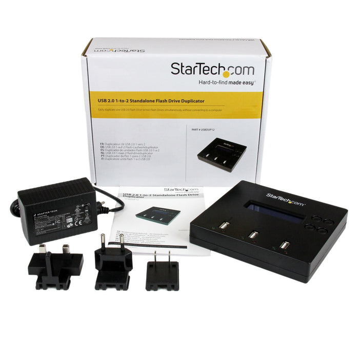 EAN 0065030849944 - StarTech.com USBDUP12 duplicador de datos y soporte Duplicador de pendrives Azul 2 copias imagen 7