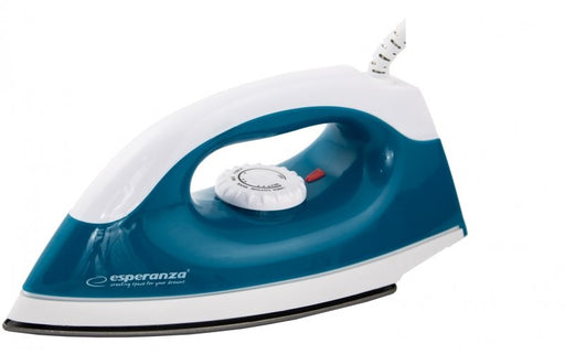 EAN 5901299932728 - Esperanza TRAVEL IRON SMOOTHER Plancha seco Suela antiadherente 1200 W Azul, Blanco imagen 1