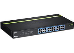 EAN 0710931610246 - Trendnet TEG-S24G switch No administrado Negro imagen 1