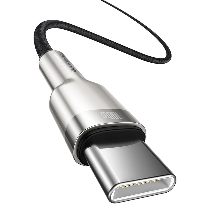 EAN 6953156202320 - Baseus CATJK-C01 cable de teléfono móvil Negro 1 m USB C imagen 3