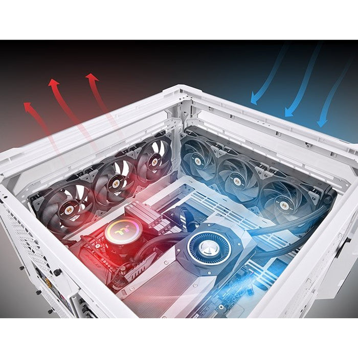 EAN 4713227536370 - Thermaltake SWAFAN GT12 Carcasa del ordenador Refrigerador de aire 12 cm Negro 3 pieza(s) imagen 5