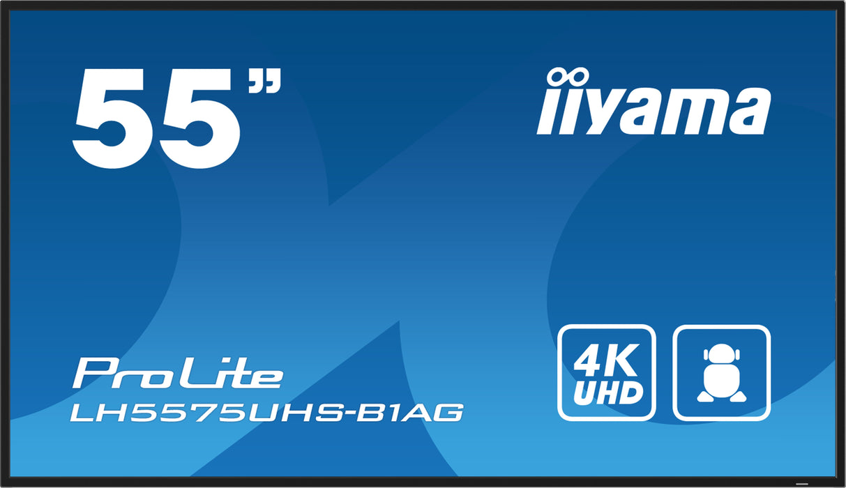 EAN 4948570123469 - iiyama LH5575UHS-B1AG pantalla de señalización Pantalla plana para señalización digital 138,7 cm (54.6")  imagen 1