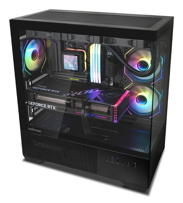 EAN 8800263650484 - Zalman CHRONIX BLACK Midi Tower Negro imagen 6