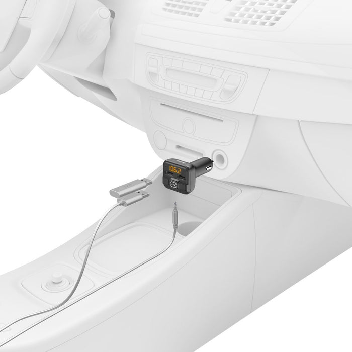 EAN 4007249141637 - Hama 00014163 transmisor FM 87,6 - 107,9 MHz Encendedor de cigarrillos Negro imagen 3