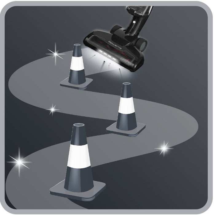 EAN 3221614001819 - Rowenta Air Force Light RH6545 Aspiradora escoba Batería Secar Sin bolsa 0,65 L Negro imagen 7