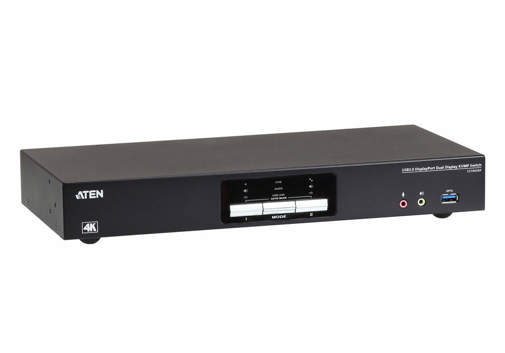EAN 4719264645952 - ATEN CS1942DP-AT-G interruptor KVM Negro imagen 4
