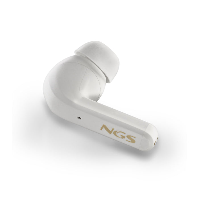 EAN 8435430620221 - NGS ARTICA TROPHY Auriculares Inalámbrico Dentro de oído Llamadas/Música USB Tipo C Bluetooth Oro, Blanco imagen 4