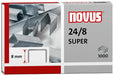 EAN 4009729003695 - Novus 24/8 SUPER Paquete de grapas 1000 grapas imagen 1