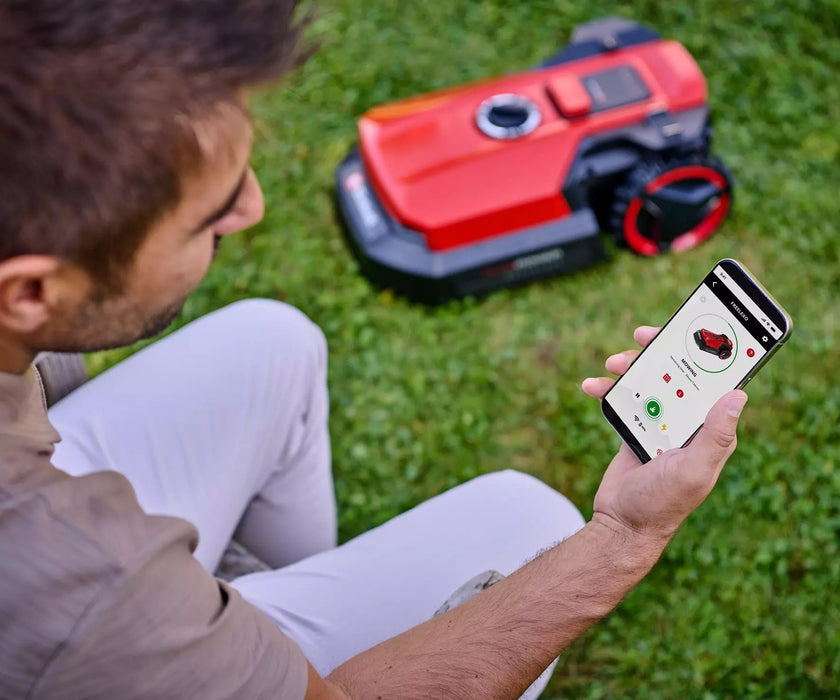 EAN 4006825682359 - Einhell Freelexo 500 Robot cortacésped Batería Negro, Rojo, Plata imagen 3