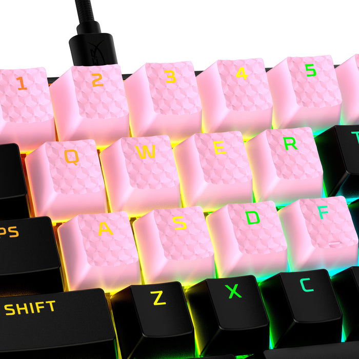 EAN 0196188737330 - HyperX Rubber Keycaps - Gaming Accessory Kit - Pink (US Layout) Tecla imagen 5