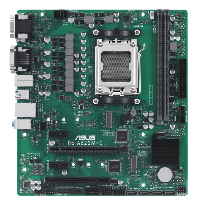 EAN 4711387239704 - ASUS PRO A620M-C-CSM AMD A620 Zócalo AM5 micro ATX imagen 2
