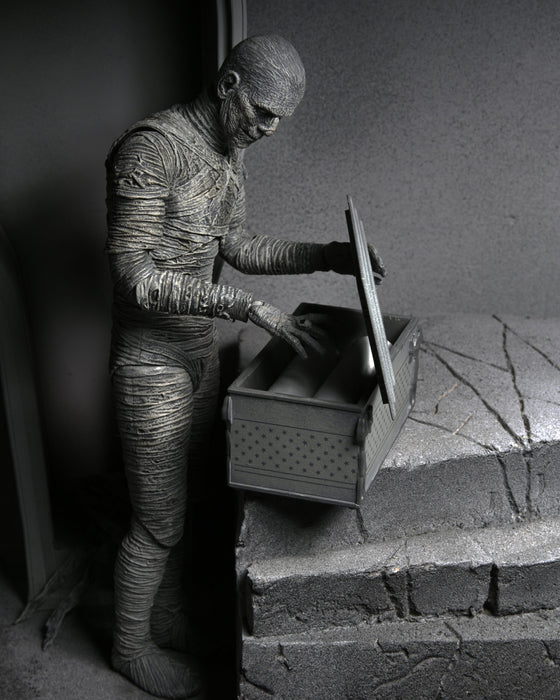 EAN 0634482048122 - NECA Ultimate Mummy (Black & White) imagen 11