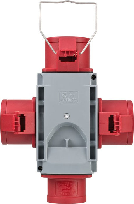 EAN 4007123285846 - Brennenstuhl 1081640 adaptador de enchufe eléctrico Gris, Rojo imagen 3