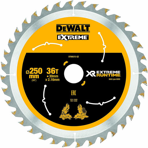 EAN 5035048542330 - DeWALT DT99572-QZ hoja de sierra circular 25 cm 1 pieza(s) imagen 1