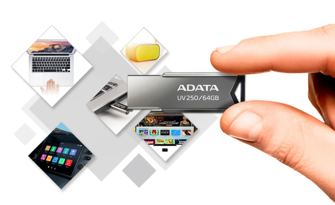 EAN 4713218468796 - ADATA UV250 unidad flash USB 16 GB USB tipo A 2.0 Plata imagen 4