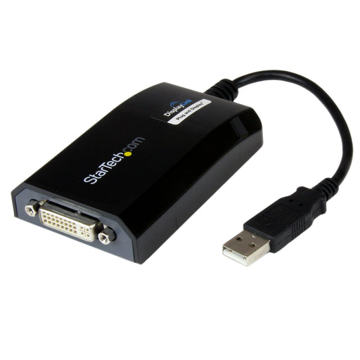 EAN 0065030848008 - StarTech.com USB2DVIPRO2 Adaptador gráfico USB 1920 x 1200 Pixeles Negro imagen 1