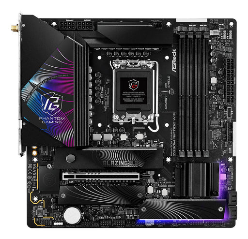 EAN 4710483949722 - Asrock Phantom Gaming Z890M Riptide WiFi Intel Z890 LGA 1851 (Socket V1) micro ATX imagen 2