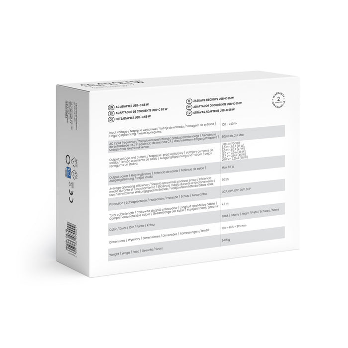 EAN 5905106070009 - Savio ZA-01 cargador de dispositivo móvil Netbook, Portátil, Smartphone, Teléfono Negro Corriente alterna imagen 5