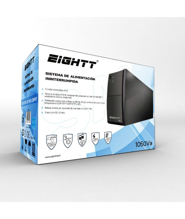 EAN 8425402170953 - Eightt ES1050 sistema de alimentación ininterrumpida (UPS) En espera (Fuera de línea) o Standby (Offline) imagen 2
