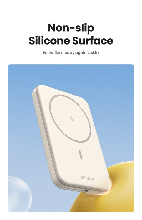 EAN 6941876222087 - Ugreen 25208 batería externa 10000 mAh Cargador inalámbrico Beige imagen 9