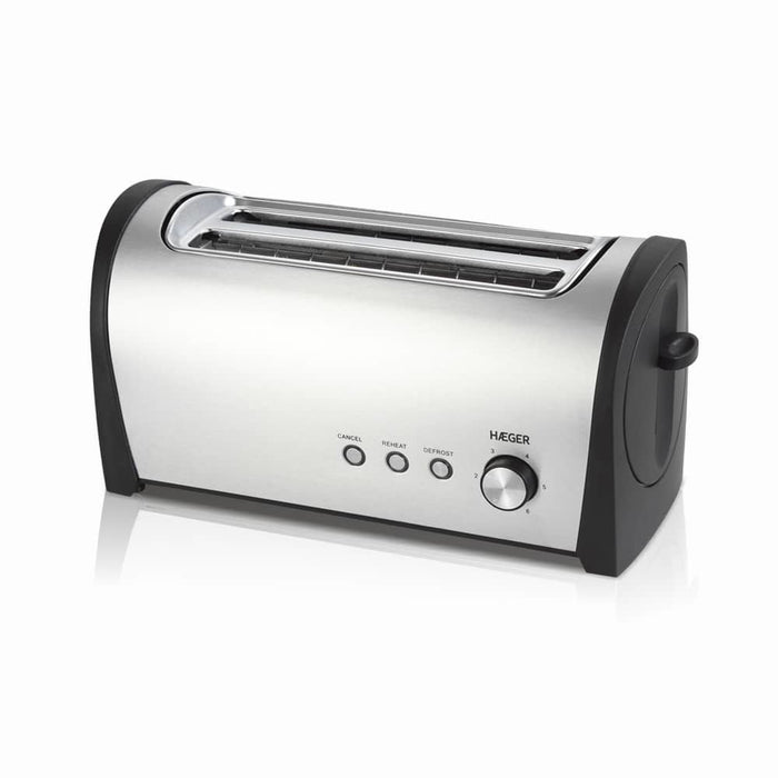 EAN 5608475012495 - Haeger Desayuno Plus 6 2 rebanada(s) 1400 W Negro, Acero inoxidable imagen 1