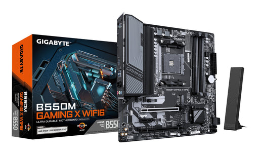 EAN 4719331870096 - GIGABYTE B550M GAMING X WIFI6 placa base AMD B550 Zócalo AM4 micro ATX imagen 1