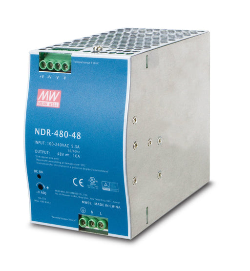 EAN 4016032385790 - PLANET PWR-480-48 unidad de fuente de alimentación 480 W Azul, Gris imagen 1