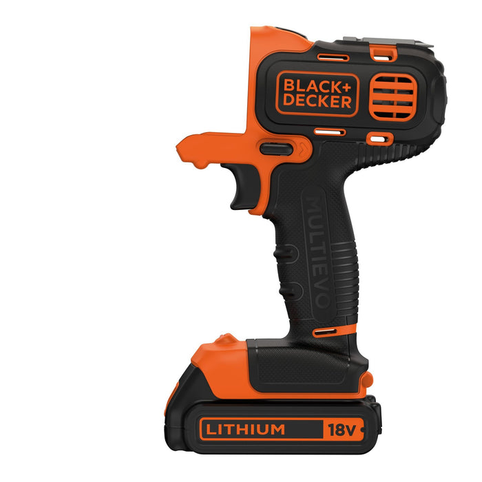 EAN 5035048494967 - Black & Decker MT218K-QW multiherramienta oscilante Negro, Naranja 8500 OPM imagen 3