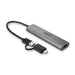 EAN 4002888433792 - Lindy 43379 hub de interfaz USB 3.2 Gen 1 (3.1 Gen 1) Type-A + Type-C 5000 Mbit/s Gris imagen 3