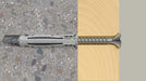 EAN 4048962480818 - Fischer 568005 tornillo de anclaje y taco 100 pieza(s) Anclaje de expansión 25 mm imagen 6