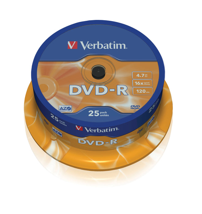 EAN 0023942435228 - Verbatim 43667 4,7 GB DVD-R 25 pieza(s) imagen 1