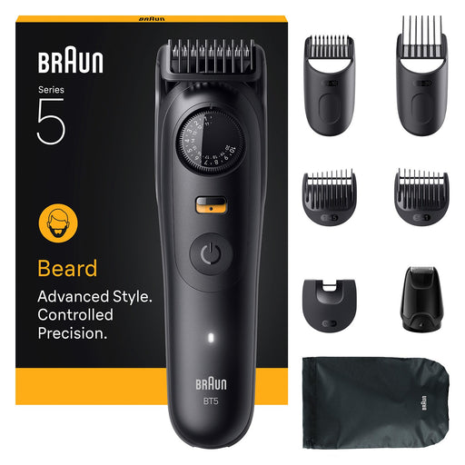 EAN 7500435244916 - Braun BeardTrimmer 5 BT5560 depiladora para la barba Batería 40 2 cm Mojado y seco Negro imagen 1