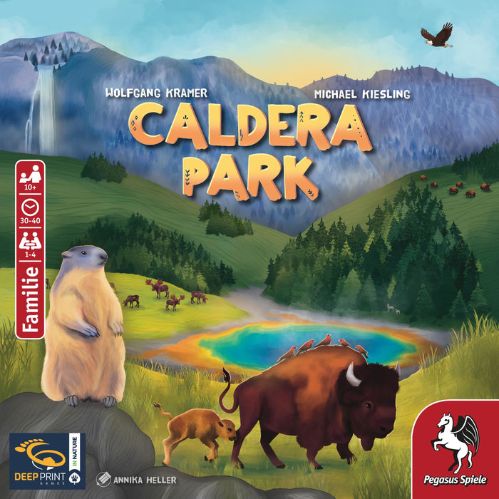 EAN 4250231734564 - Pegasus Spiele Caldera Park Juego de mesa Viaje/aventura imagen 3