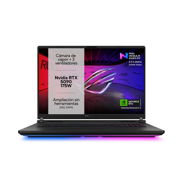 EAN 4711387877746 - ASUS ROG Strix SCAR 18 G835LX-SA046W 45,7 cm (18") DDR5-SDRAM NVIDIA GeForce RTX 5090 Wi-Fi 7 (802.11be) imagen 3