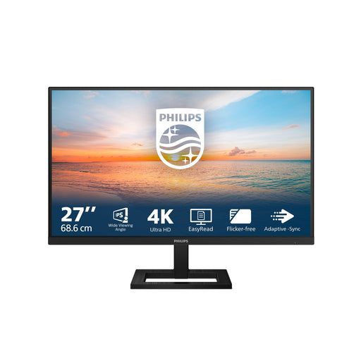 EAN 8712581805791 - Philips 1000 series 27E1N1900AE/00 LED display 68,6 cm (27") 3840 x 2160 Pixeles 4K Ultra HD LCD Negro imagen 1