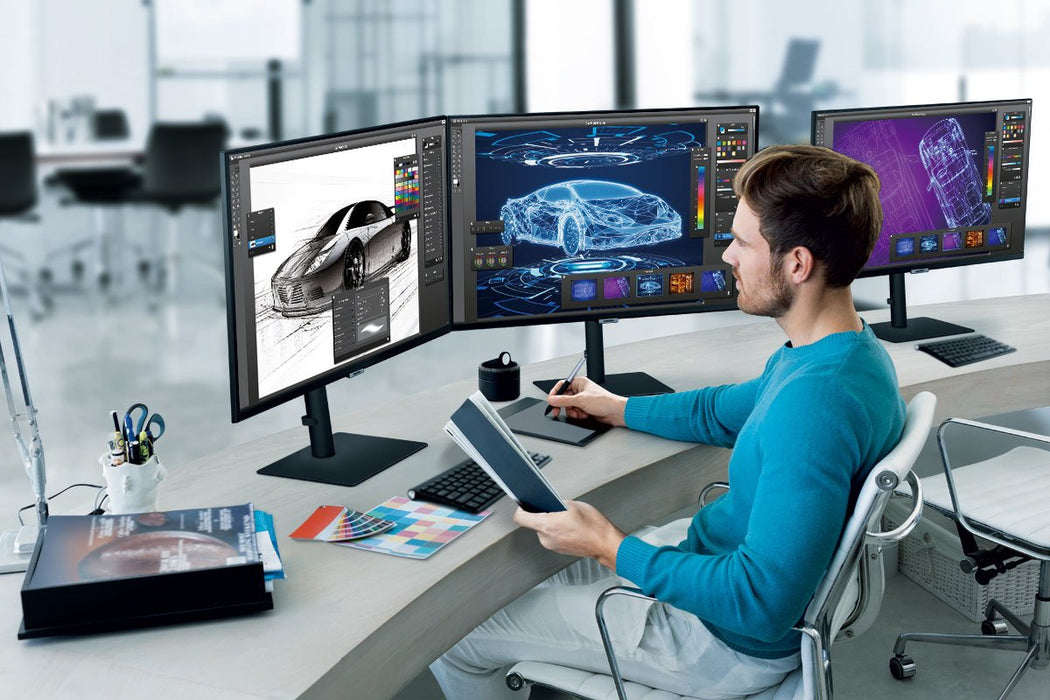 EAN 8806094355802 - Samsung LS32B800PXU pantalla para PC 81,3 cm (32") 3840 x 2160 Pixeles 4K Ultra HD LCD Negro imagen 8