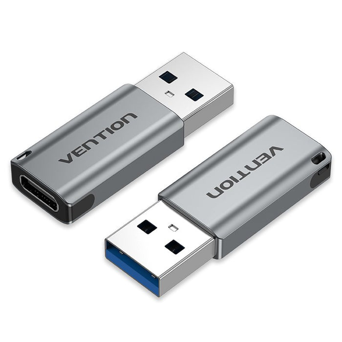 EAN 6922794749108 - Vention CDPH0 cambiador de género para cable USB A USB C Gris imagen 1
