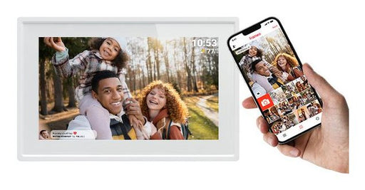 EAN 5706751075094 - Denver PFF-725W marco fotográfico digital Blanco 17,8 cm (7") Pantalla táctil Wifi imagen 2