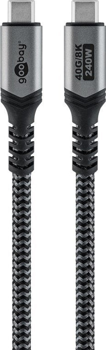 EAN 4040849742125 - Goobay 74212 cable USB 1,5 m USB C Negro, Gris imagen 5