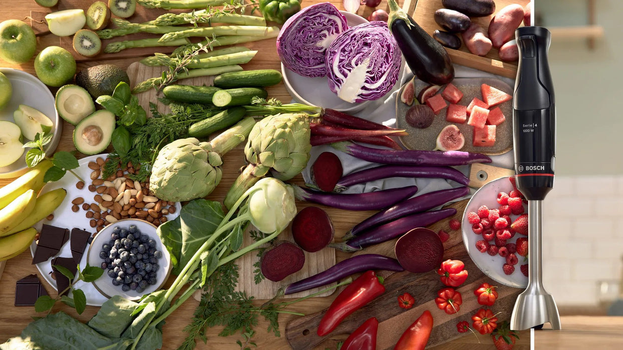 EAN 4242005346639 - Bosch Serie 4 MSM4B620 licuadora 0,6 L Batidora de inmersión 1000 W Negro imagen 12