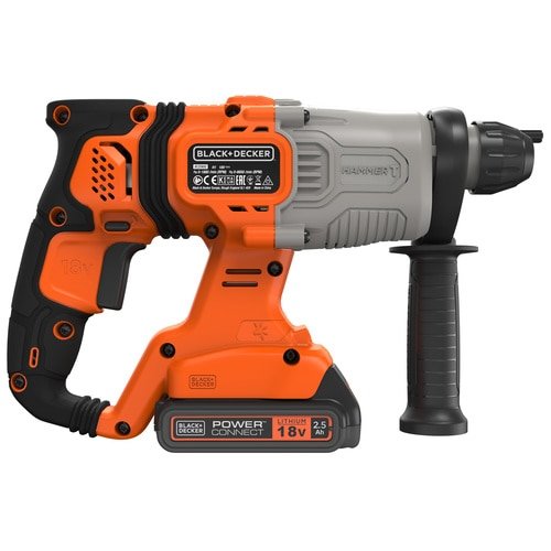 EAN 5035048726822 - Black & Decker BCD900E2K-QW taladro 1880 RPM SDS Plus imagen 5