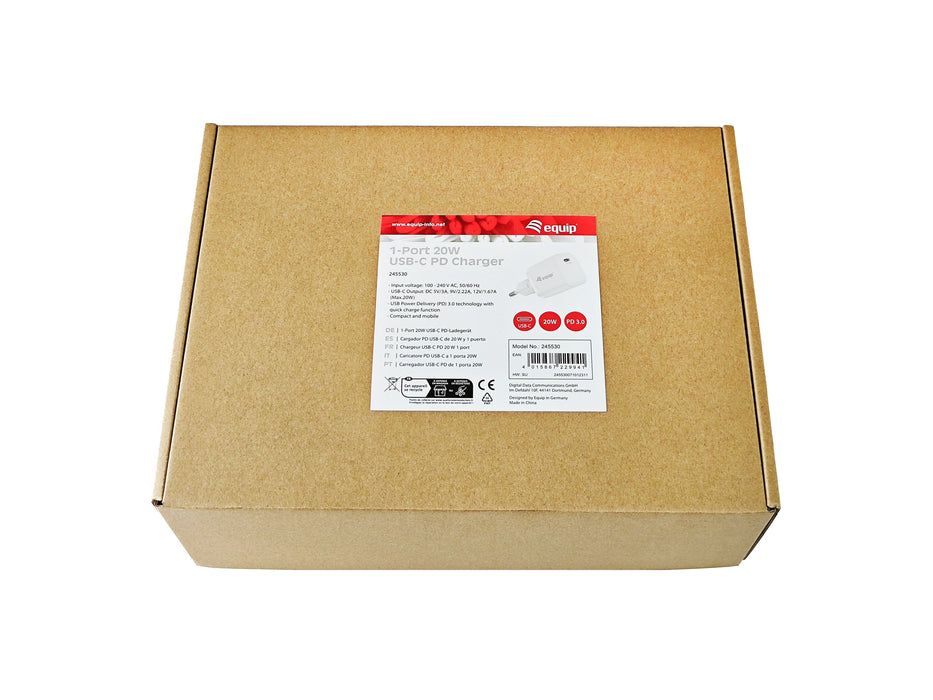 EAN 4015867229934 - Equip 245520 cargador de dispositivo móvil Smartphone, Tableta Blanco Corriente alterna Interior imagen 7