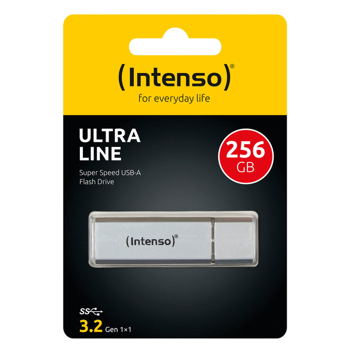 EAN 4034303028658 - Intenso Ultra Line unidad flash USB 256 GB USB tipo A 3.2 Gen 1 (3.1 Gen 1) Plata imagen 3