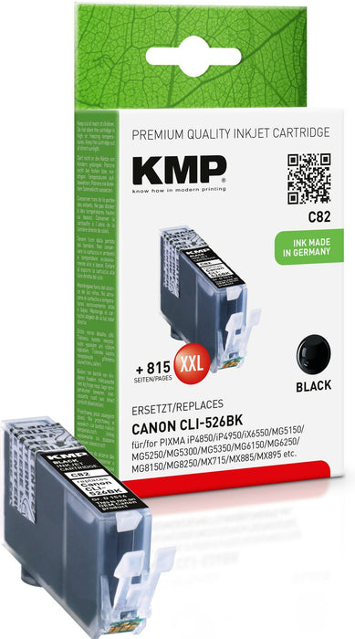 EAN 4011324151411 - KMP C82 cartucho de tinta 1 pieza(s) Negro imagen 1