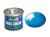 EAN 0000042022879 - Revell Light blue, gloss RAL 5012 14 ml-tin parte y accesorio de modelo a escala Pintura imagen 1