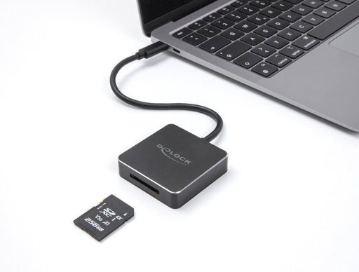 EAN 4043619910199 - DeLOCK 91019 lector de tarjeta USB 3.1 (Gen 2) Type C Negro imagen 2